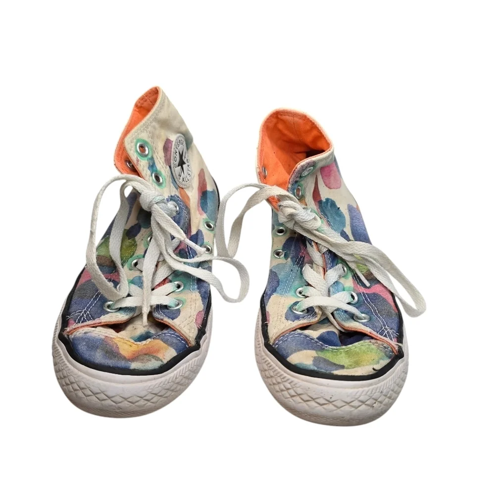 Converse Colorful Juniors Mid Top Sneakers 3